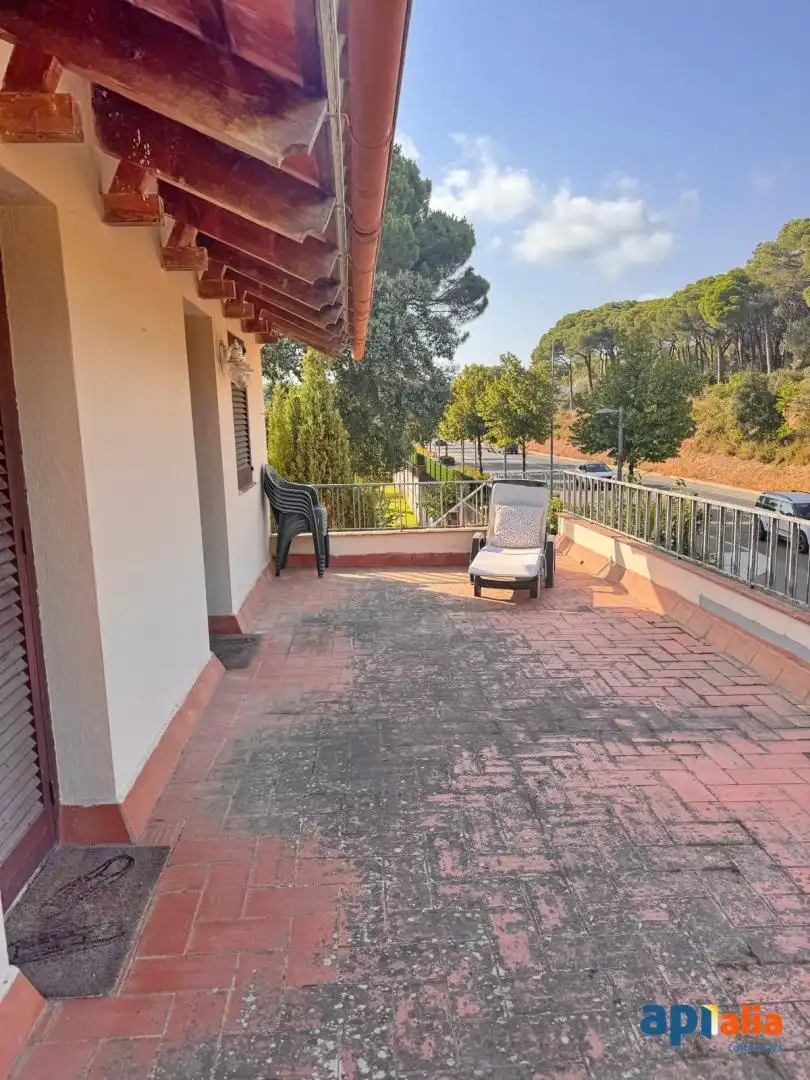 Terraza de Casa o chalet en venta en Calonge i Sant Antoni con Aire acondicionado, Calefacción y Jardín privado