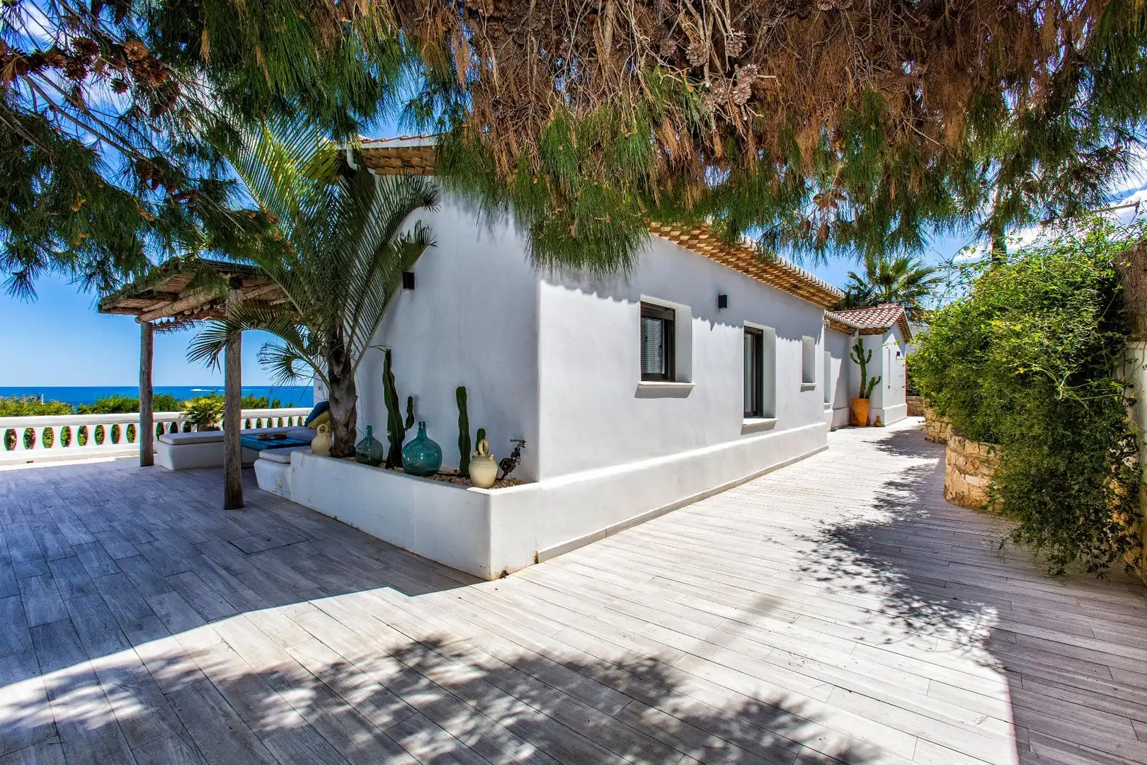 Vista exterior de Casa o chalet en venta en Dénia con Aire acondicionado, Calefacción y Jardín privado