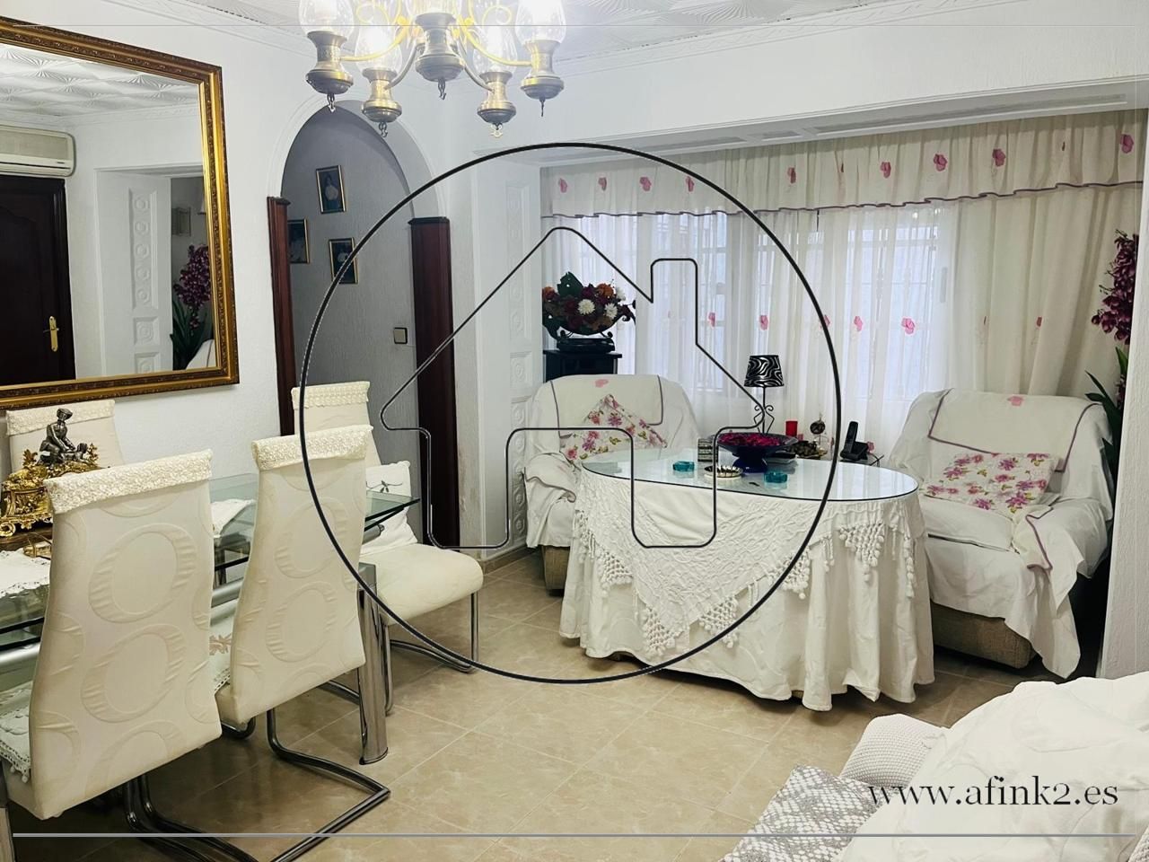 Dining room of Flat for sale in  Huelva Capital  with Air Conditioner