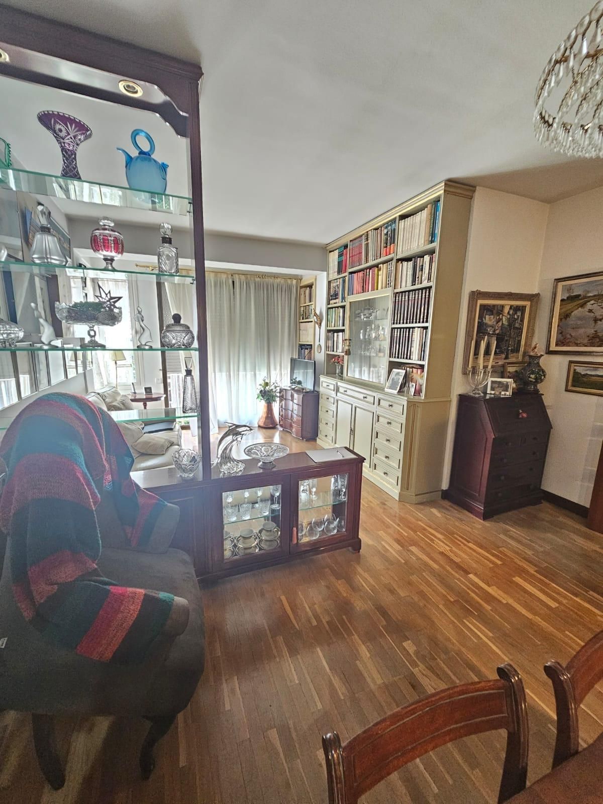 Living room of Flat for sale in  Barcelona Capital  with Terrace and Balcony
