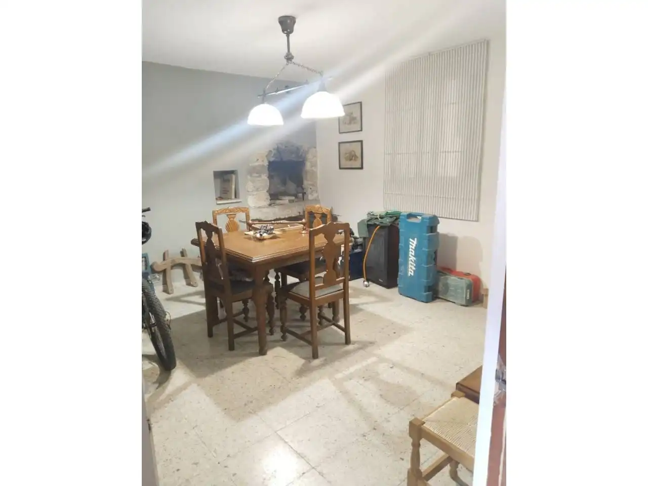 Comedor de Casa adosada en venta en Susinos del Páramo con Calefacción, Terraza y Amueblado