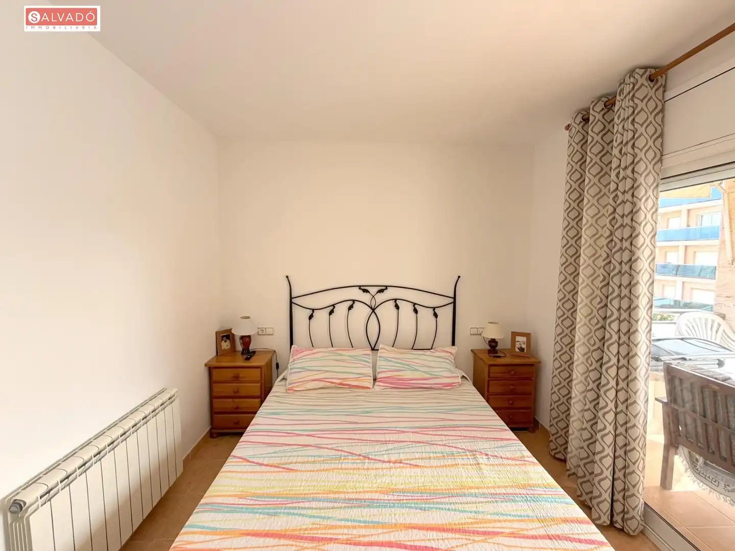 Bedroom of Flat for rent in Calafell  with Air Conditioner, Heating and Private garden