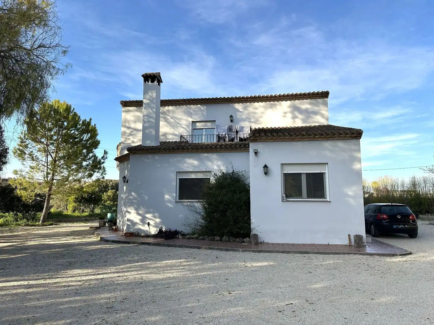 Vista exterior de Casa o chalet en venta en Ontinyent con Aire acondicionado, Calefacción y Jardín privado