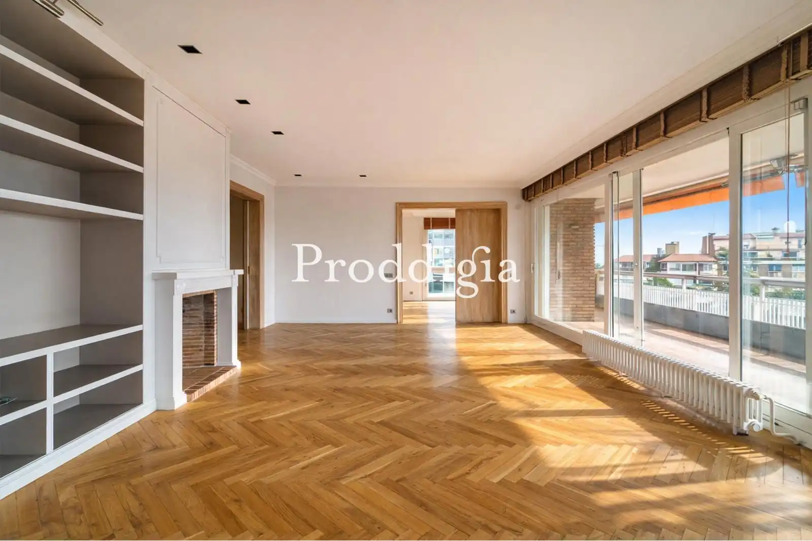 Living room of Flat for rent in Barcelona  with Air Conditioner, Heating and Terrace