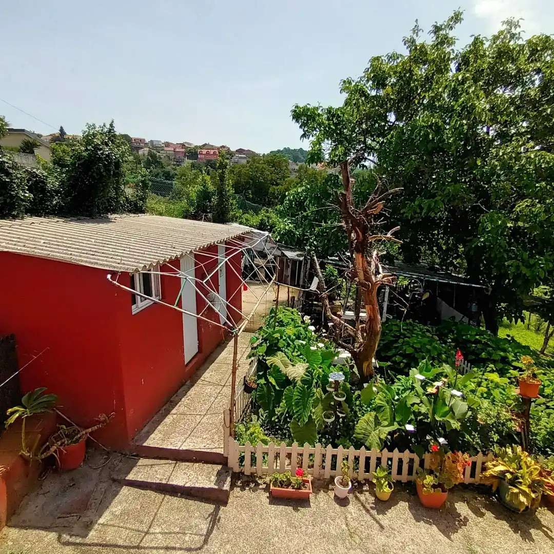 Terraza de Casa o chalet en venta en Vigo  con Calefacción, Jardín privado y Terraza