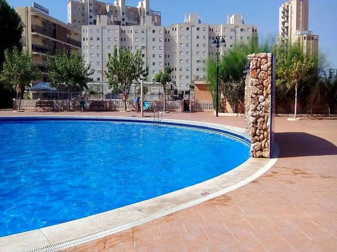 Swimming pool of Flat for rent in El Campello  with Terrace, Furnished and Community pool