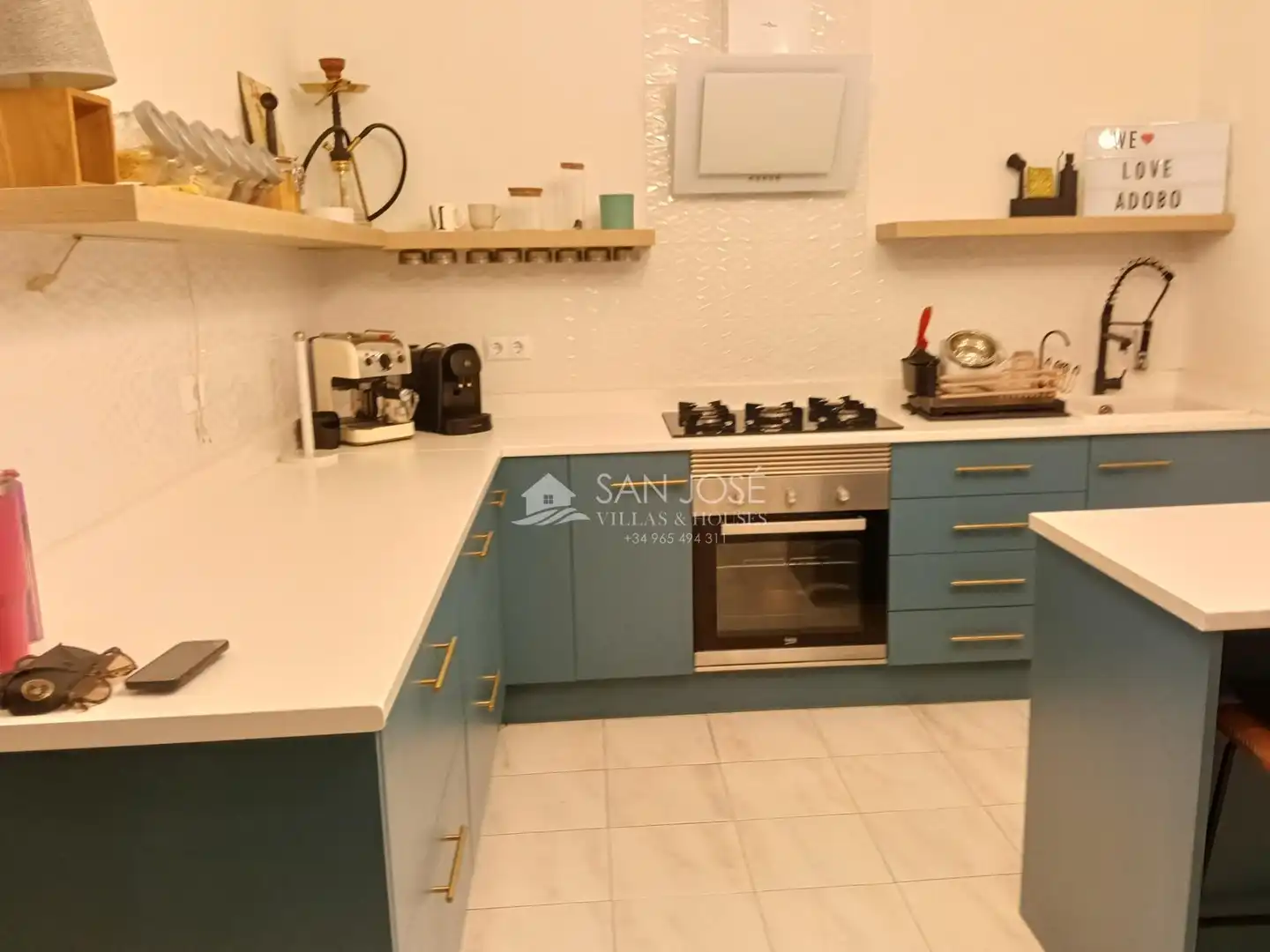 Cuina de Pis en venda en Aspe amb Terrassa i Balcó