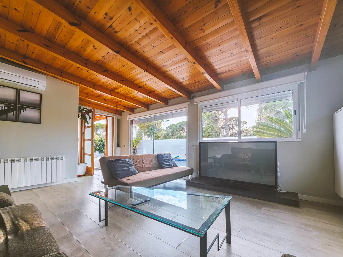 Sala de estar de Casa o chalet en venta en Sant Pol de Mar con Calefacción, Jardín privado y Terraza