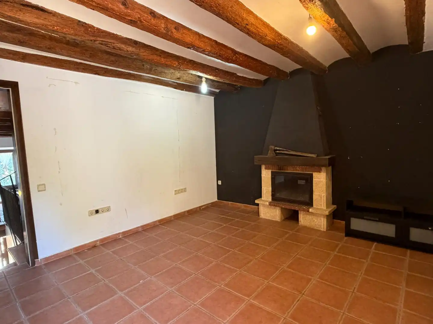 Sala d'estar de Finca rústica en venda en Vacarisses amb Calefacció, Jardí privat i Terrassa