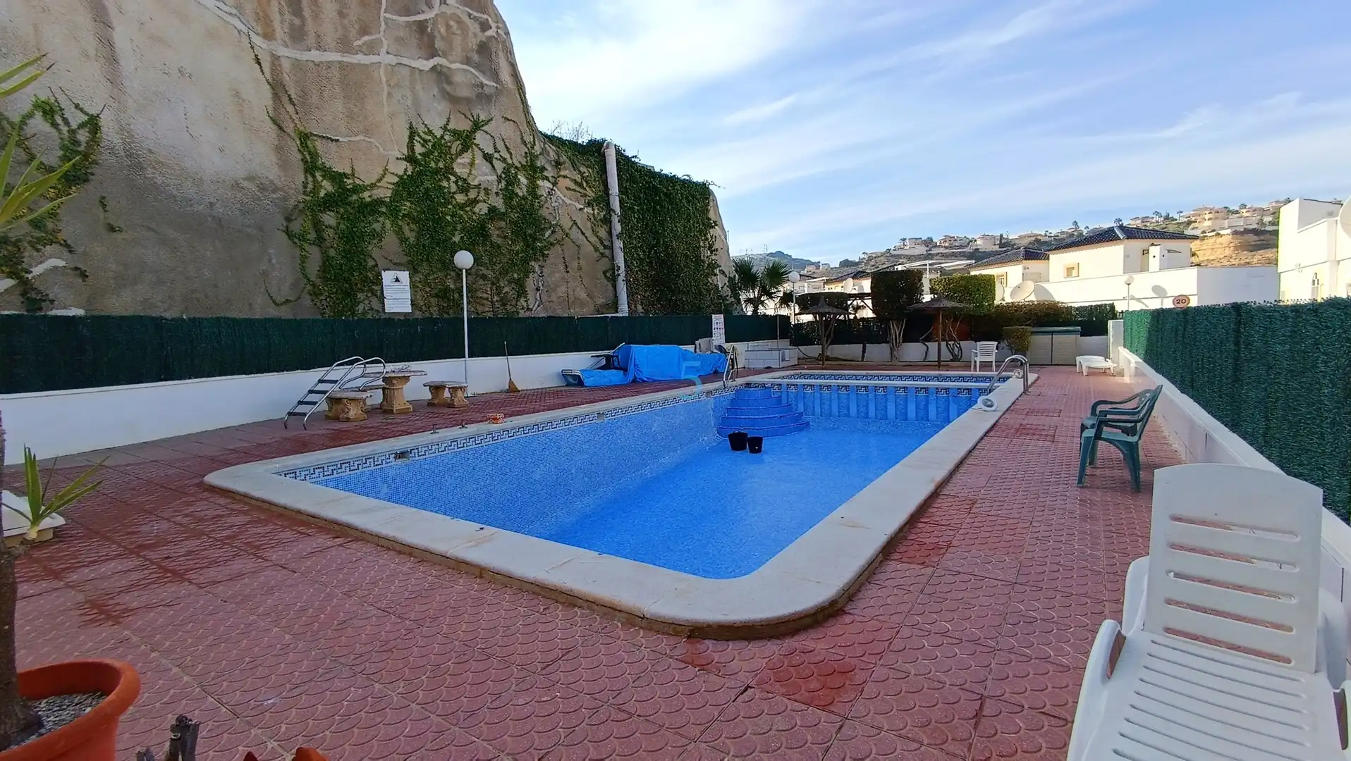 Swimming pool of Flat for sale in Rojales  with Air Conditioner, Heating and Terrace