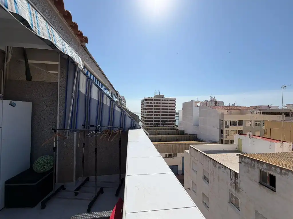 Terrace of Attic for sale in Torrevieja  with Air Conditioner and Furnished