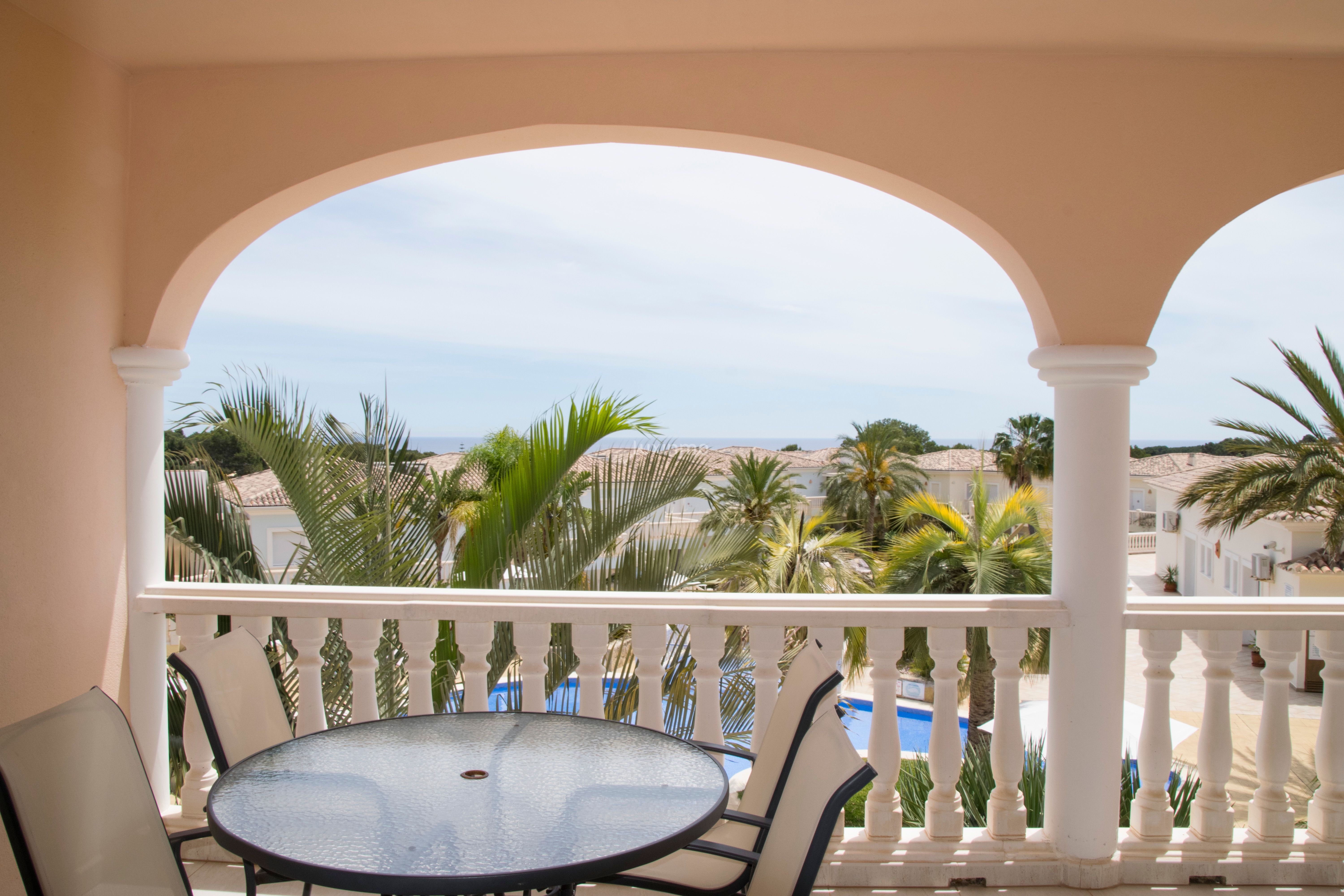 Terrace of Flat for sale in Benissa  with Air Conditioner, Private garden and Terrace