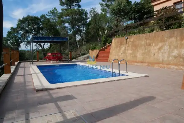 Swimming pool of Houses for sale in Lloret de Mar  with Private garden, Terrace and Swimming Pool