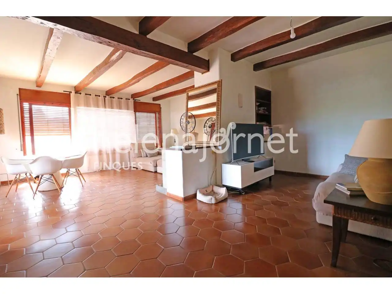 Living room of Houses for sale in Sant Feliu de Guíxols  with Heating, Private garden and Terrace