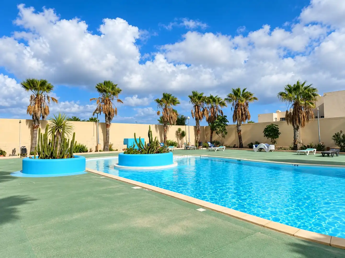 Swimming pool of Flat for sale in Parque Holandés