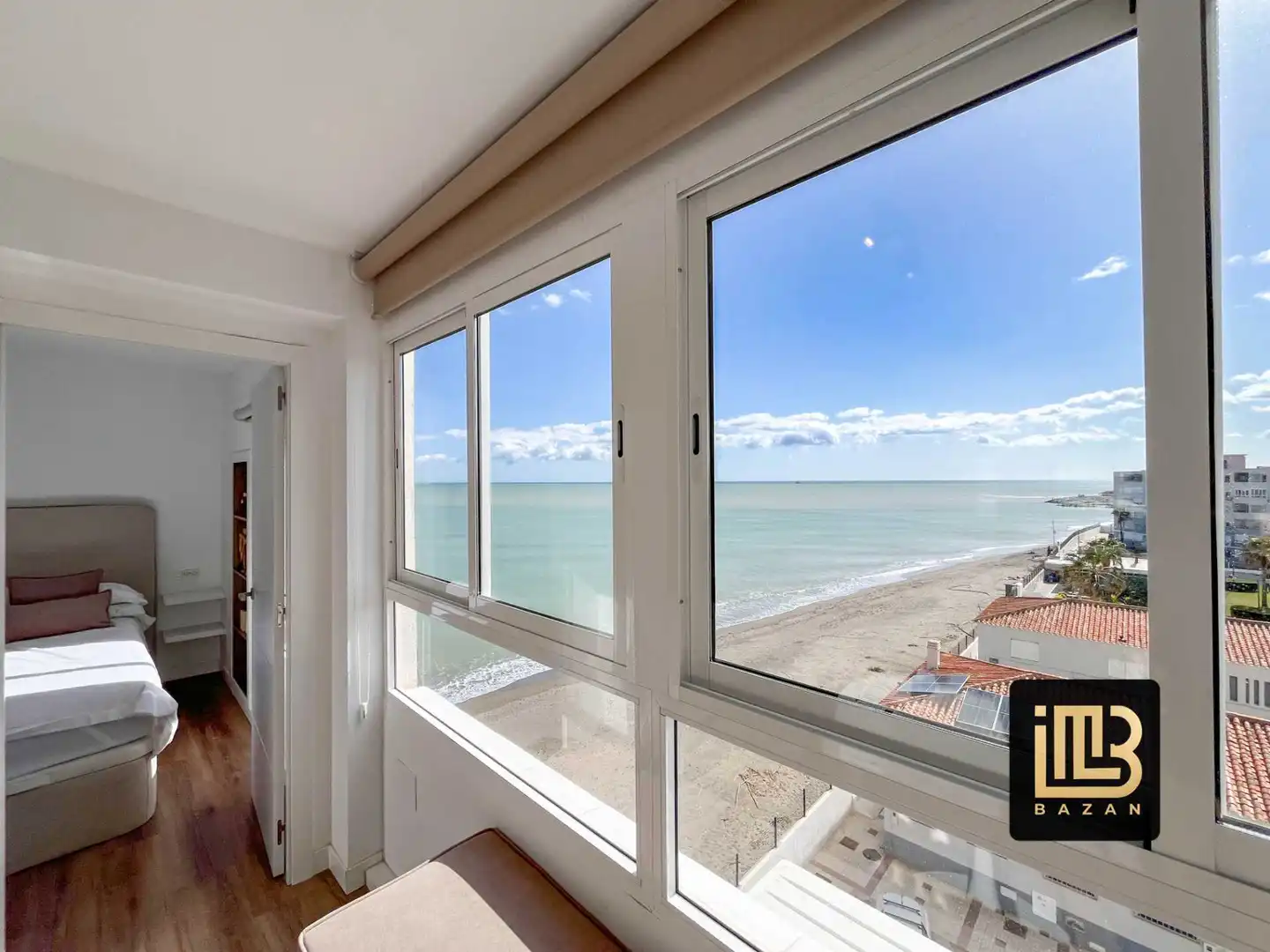 Bedroom of Flat for rent in Málaga  with Air Conditioner, Heating and Terrace