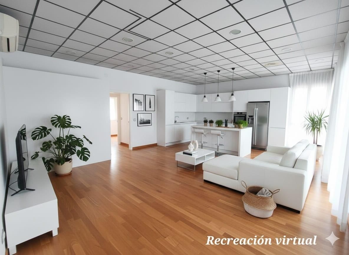 Living room of Planta baja for sale in  Sevilla Capital  with Air Conditioner and Heating
