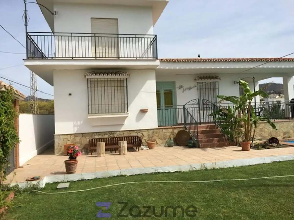 Garten von Haus oder Chalet zur Miete in Torrox mit Privatgarten, Terrasse und Schwimmbad