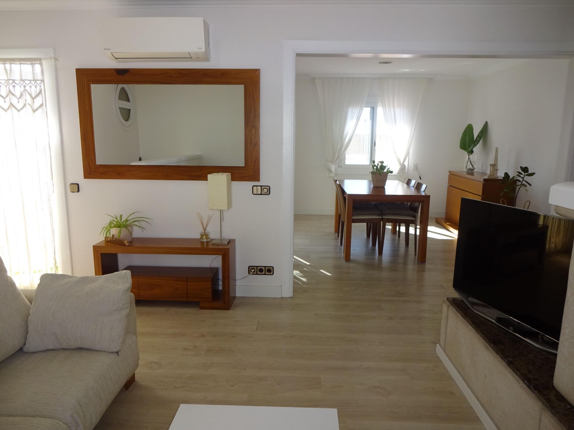 Sala d'estar de Àtic en venda en Mataró amb Aire condicionat, Calefacció i Terrassa
