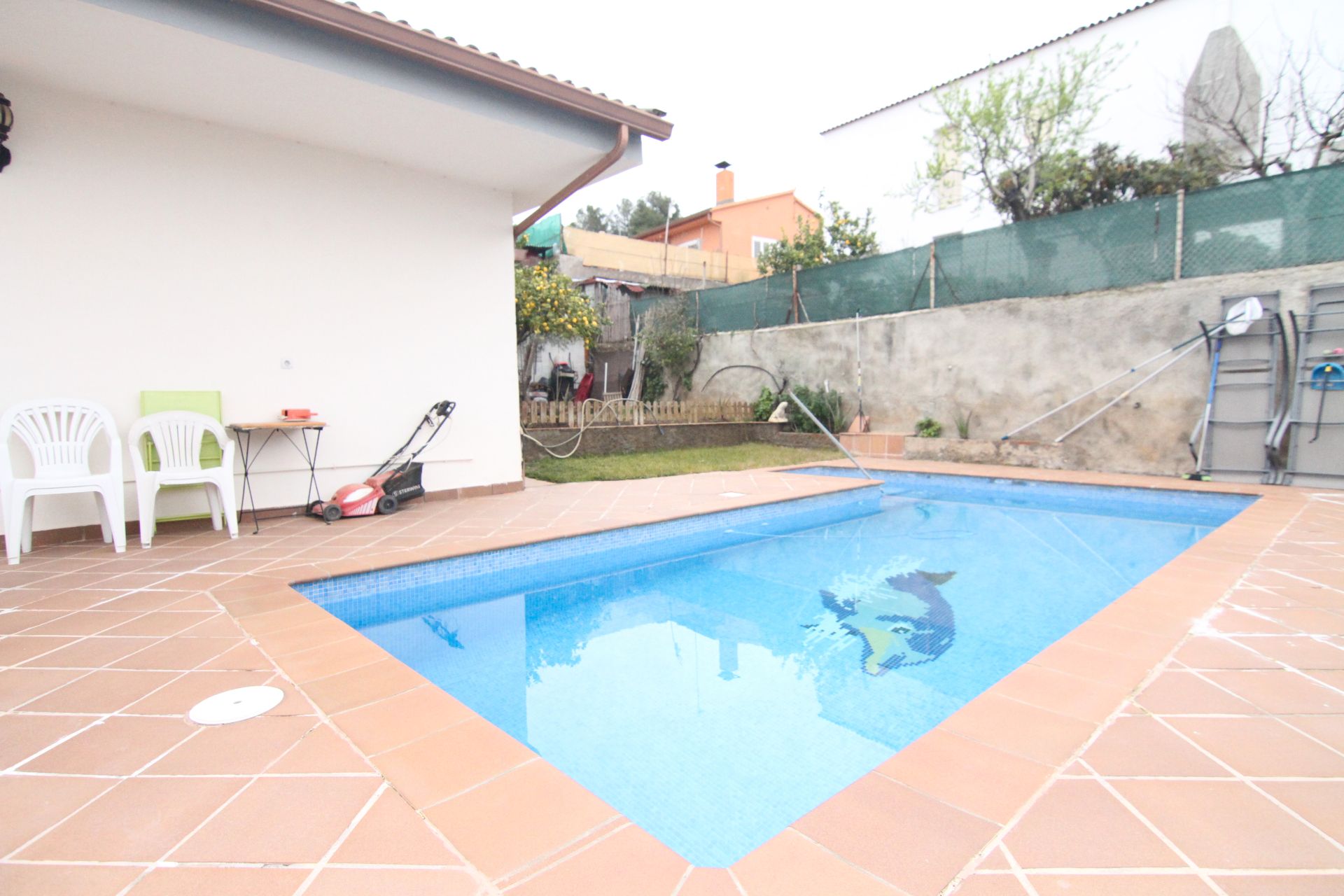Piscina de Casa o xalet en venda en Abrera amb Calefacció, Jardí privat i Piscina