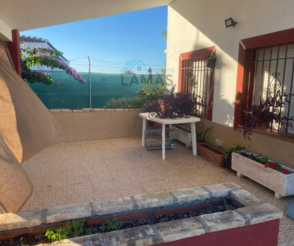 Terrace of Country homes for sale in Saucedilla  with Air Conditioner, Storage room and Furnished