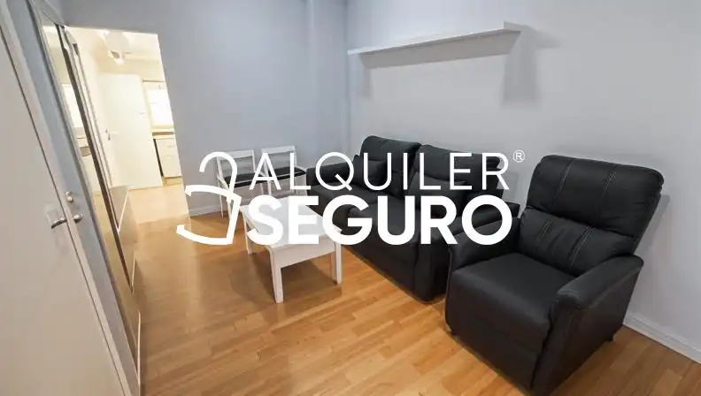 Living room of Flat for rent in Sanlúcar la Mayor  with Air Conditioner and Furnished