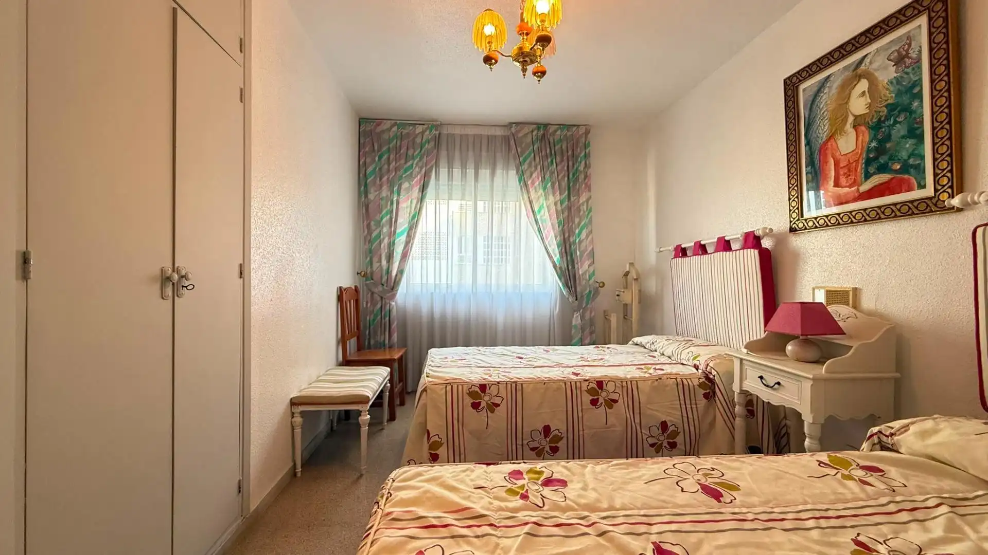 Bedroom of Flat for sale in Águilas  with Air Conditioner, Storage room and Furnished