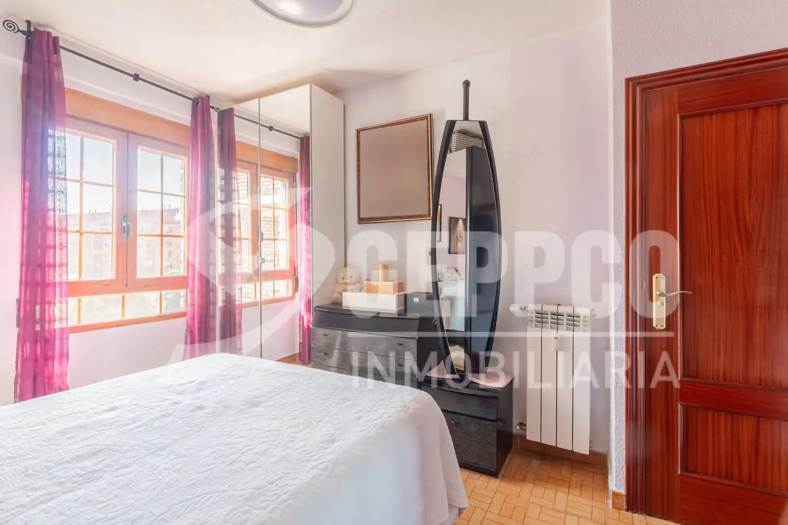 Bedroom of Flat for sale in Móstoles  with Air Conditioner, Heating and Terrace