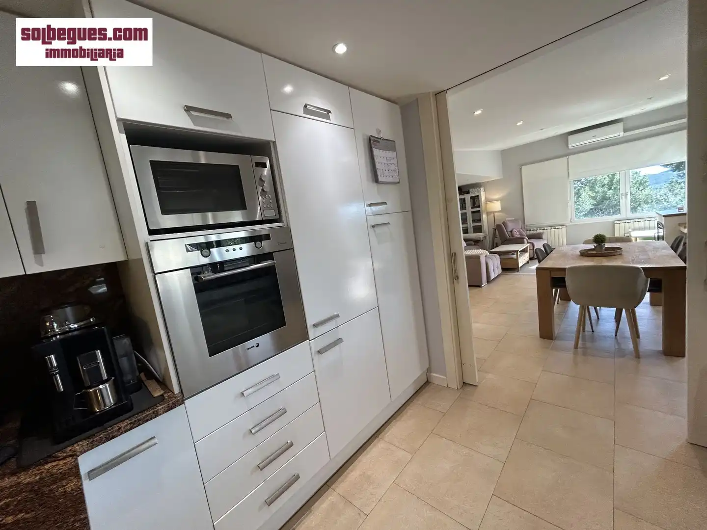 Cocina de Casa o chalet en venta en Begues con Aire acondicionado, Calefacción y Jardín privado