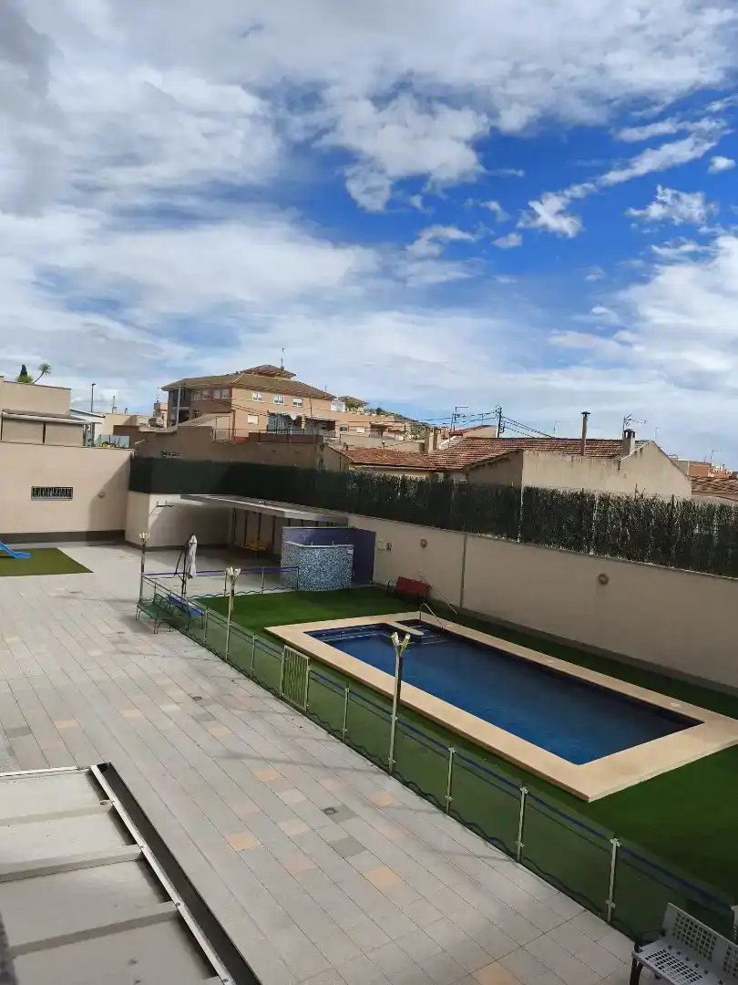 Piscina de Apartament en venda en  Murcia Capital amb Aire condicionat i Piscina