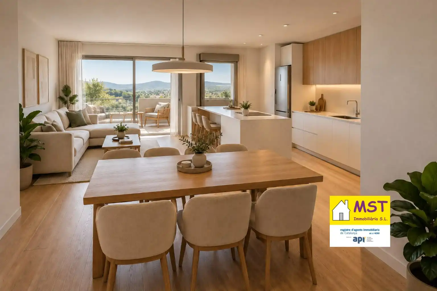Appartamento con terrazza in vendita a Carretera de Vic