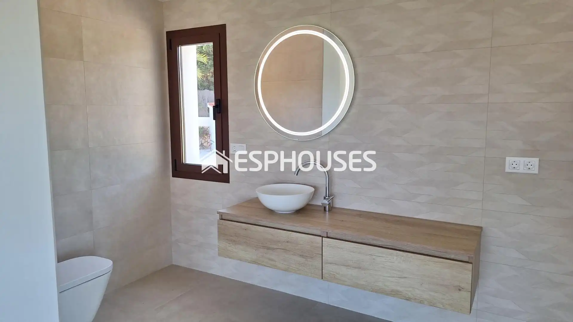 Badezimmer von Haus oder Chalet zum Verkauf in Altea mit Klimaanlage, Schwimmbad und Haustechnik
