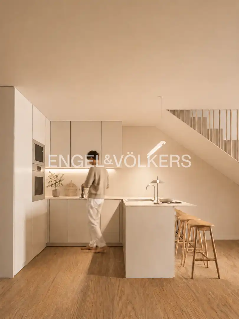 Küche von Maisonette zum Verkauf in Godella mit Klimaanlage, Heizung und Terrasse