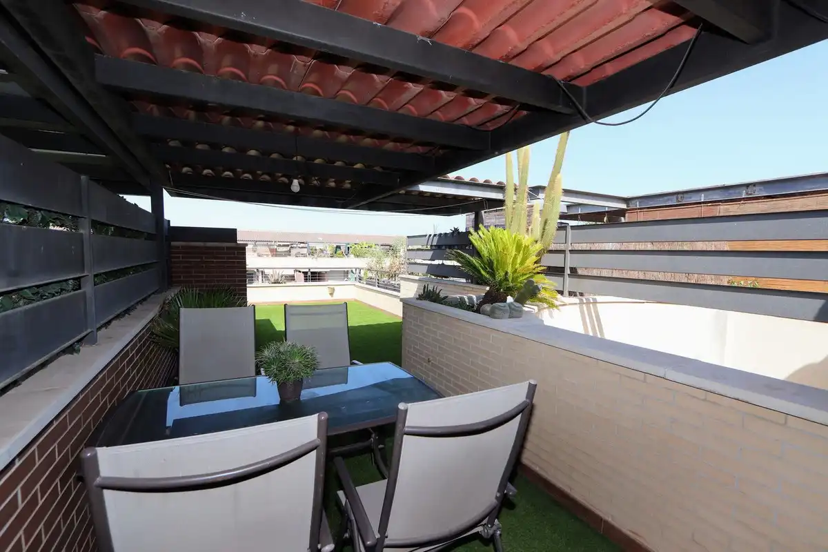 Terrace of Apartments for sale in San Javier  with Air Conditioner and Community pool