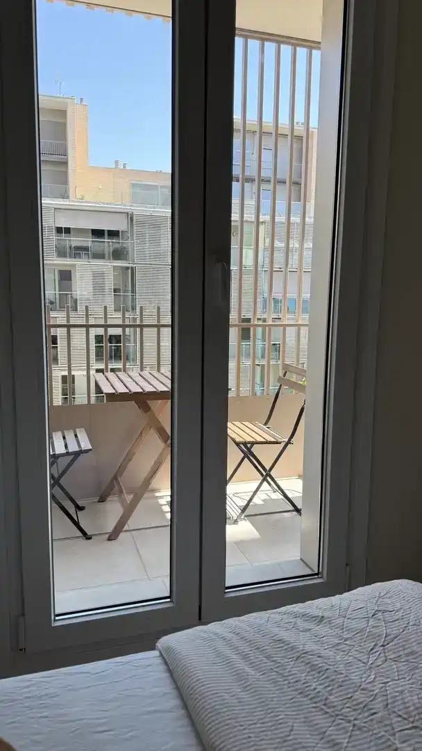 Terrassa de Pis de lloguer en Mataró amb Aire condicionat, Parquet i Piscina