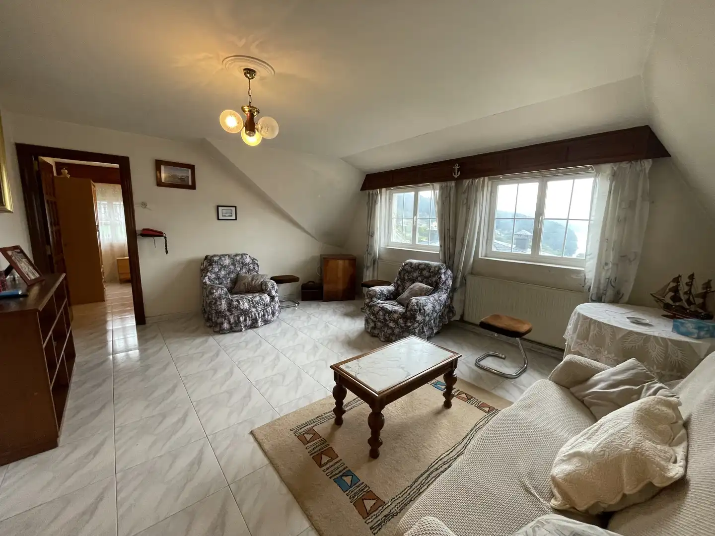 Sala de estar de Casa o chalet en venta en Cedeira con Calefacción, Jardín privado y Terraza