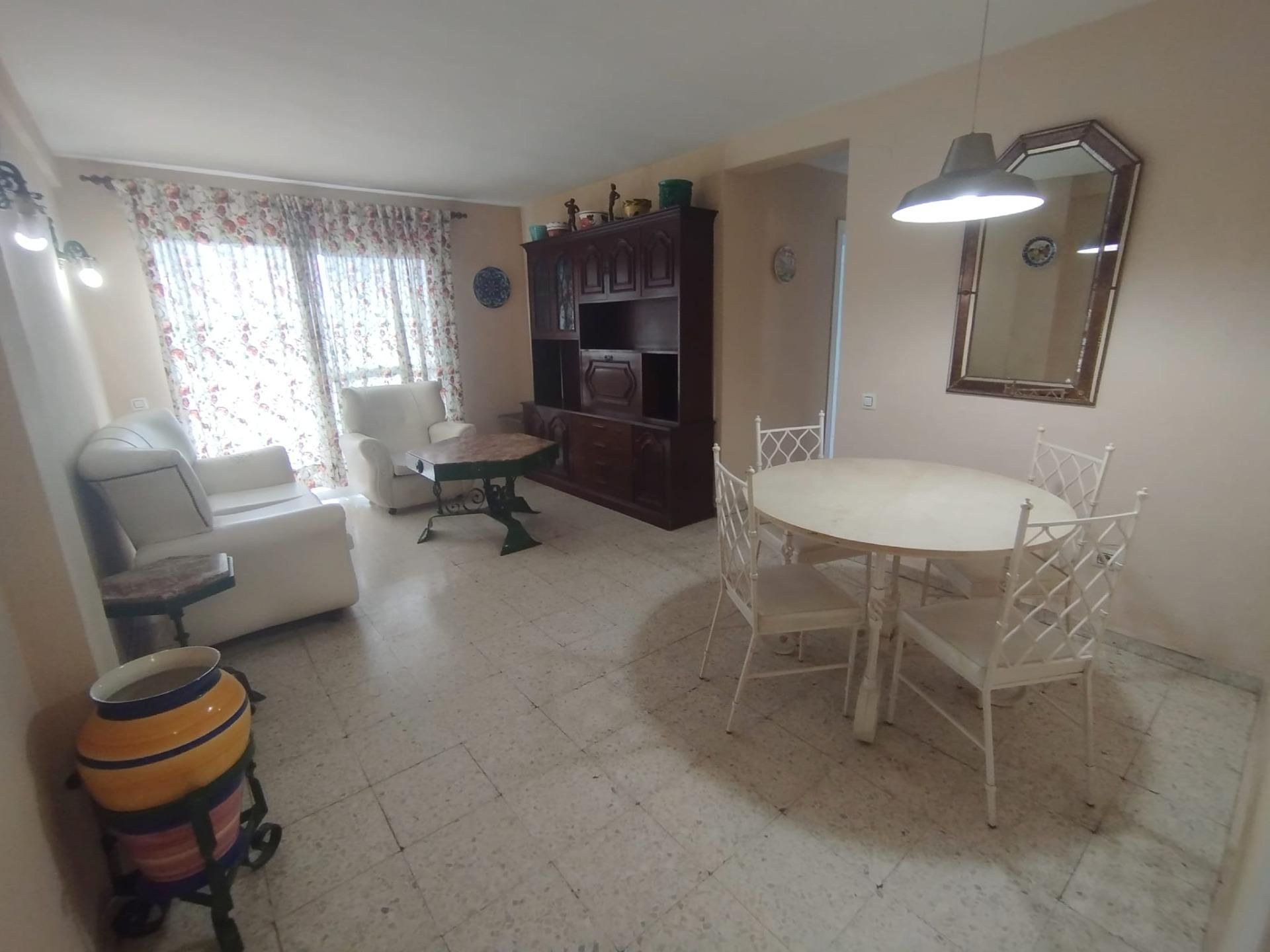 Living room of Flat for sale in Málaga Capital  with Terrace and Balcony