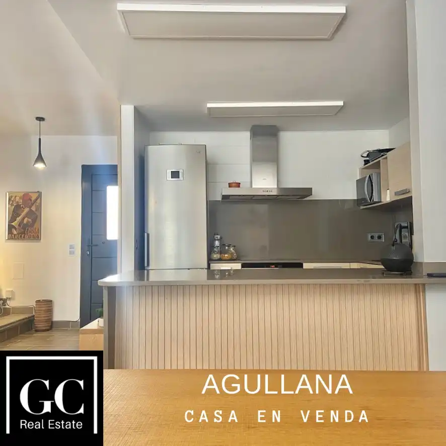 Cuina de Casa adosada en venda en Agullana amb Calefacció i Terrassa
