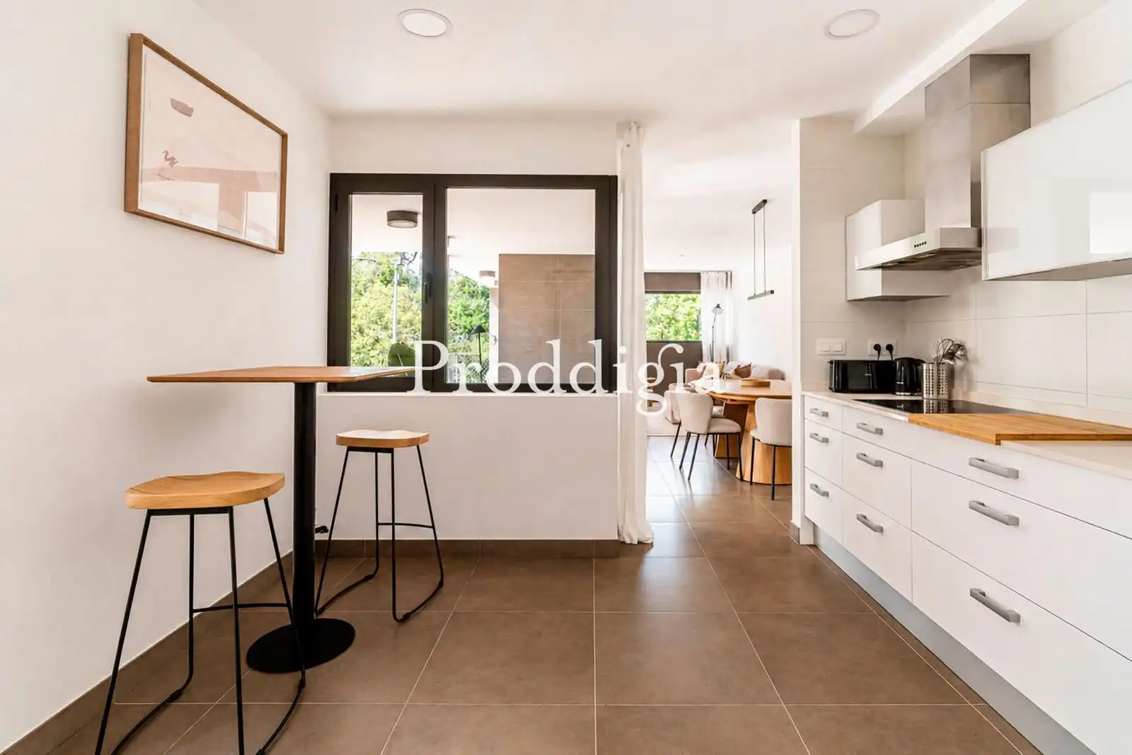 Cocina de Casa o chalet de alquiler en Barcelona con Aire acondicionado, Calefacción y Amueblado