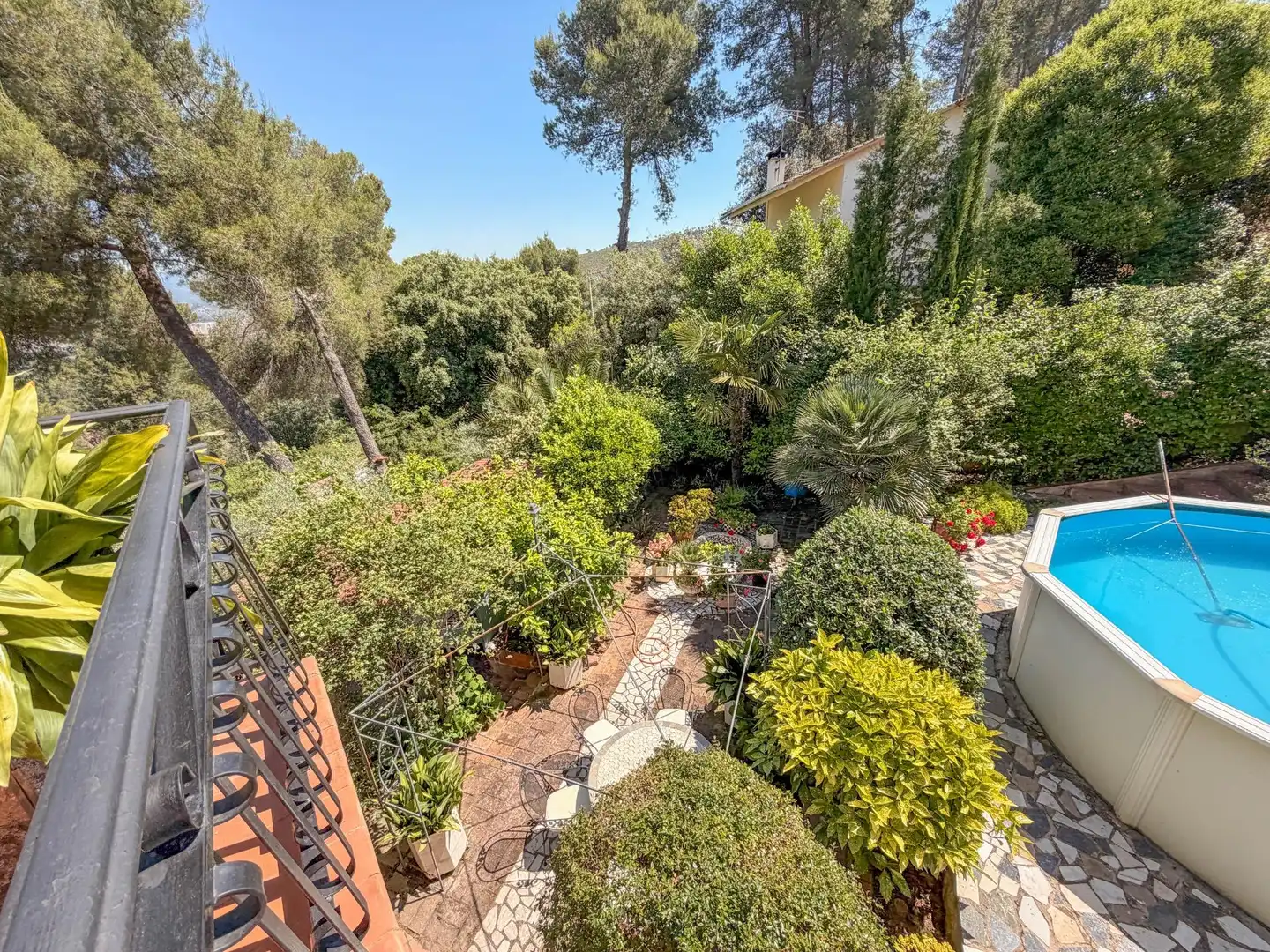 Jardí de Casa o xalet en venda en Castellví de Rosanes amb Aire condicionat, Calefacció i Jardí privat