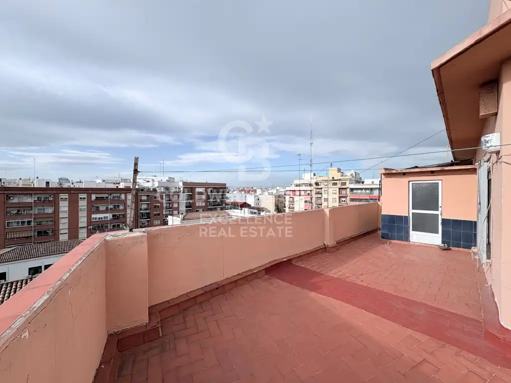 Exterior view of Attic for sale in Valencia  with Terrace