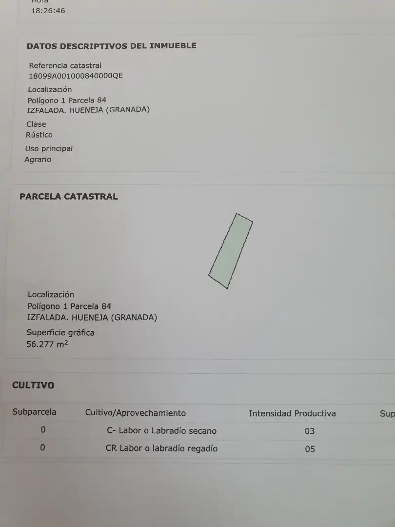Rustikales Grundstück zum Verkauf in Carretera Murcia 16, imagen 5