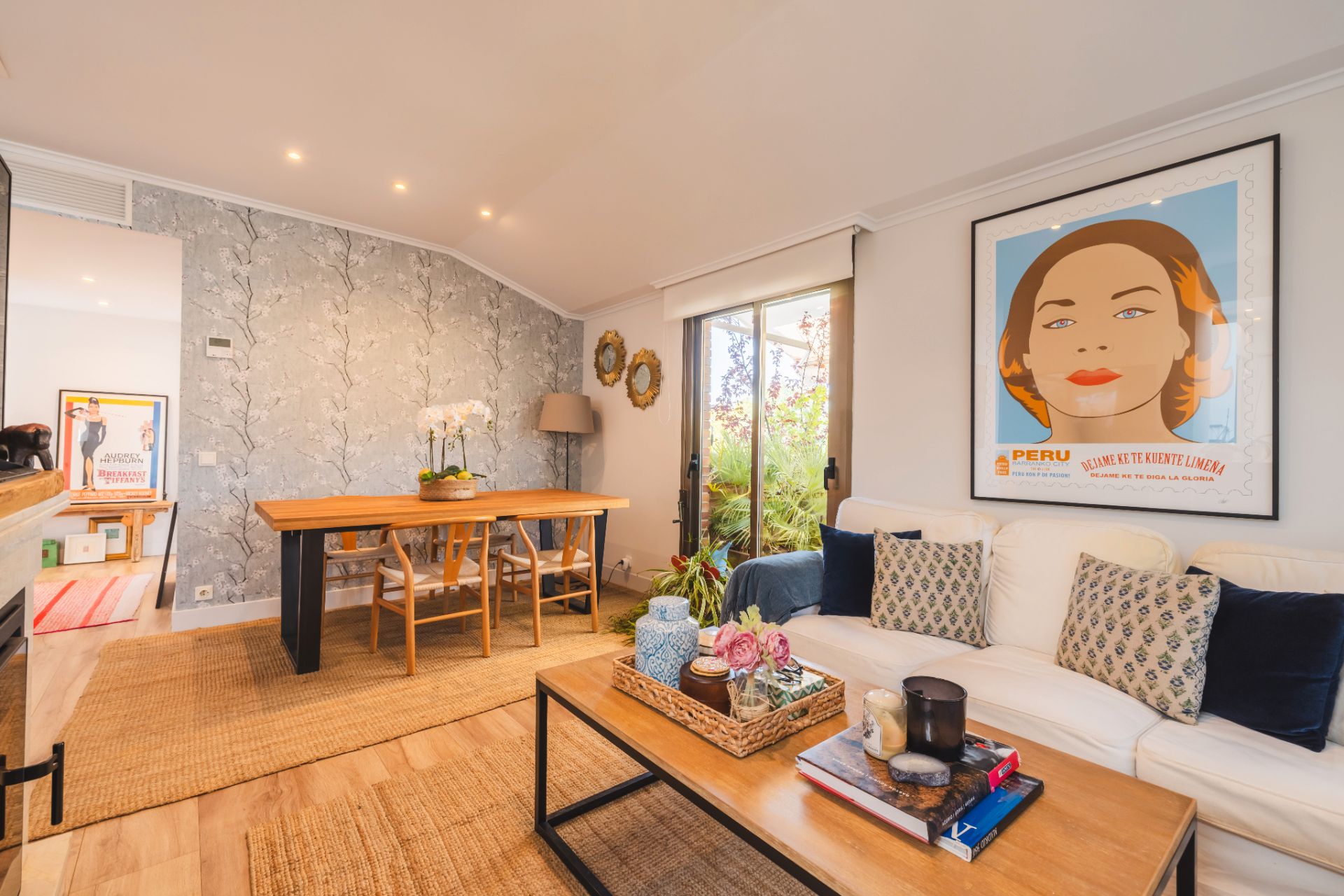 Sala d'estar de Àtic en venda en Las Rozas de Madrid amb Aire condicionat, Calefacció i Terrassa