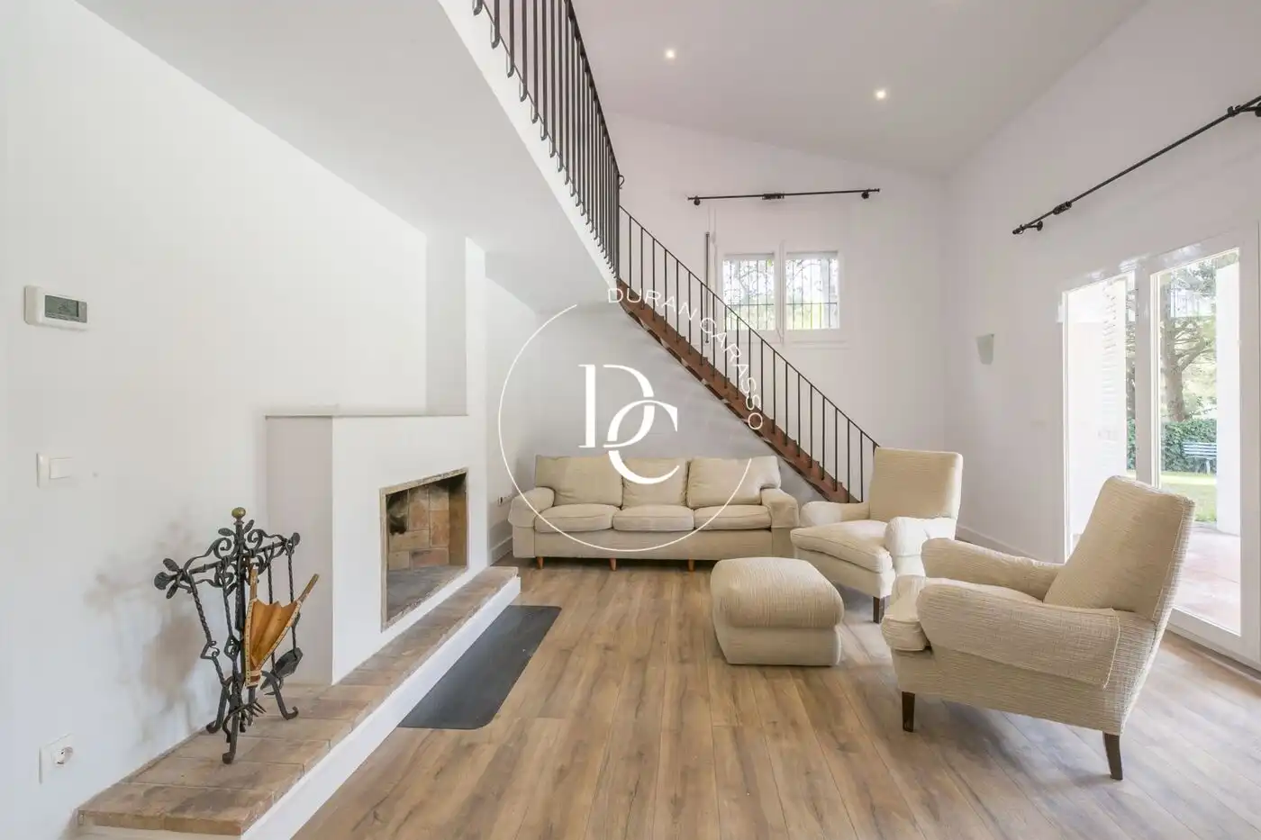 Living room of Houses for rent in Sitges  with Heating, Private garden and Terrace
