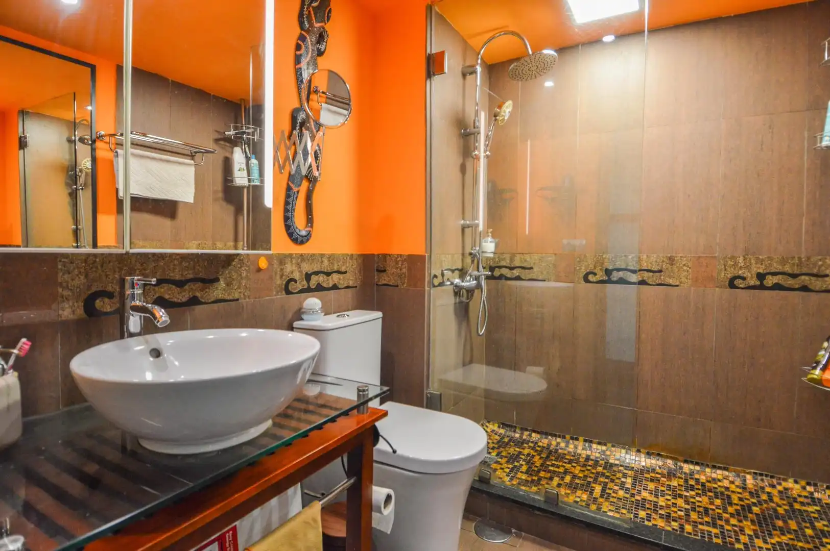 Bany de Casa o xalet en venda en San Bartolomé de Tirajana amb Aire condicionat, Terrassa i Moblat