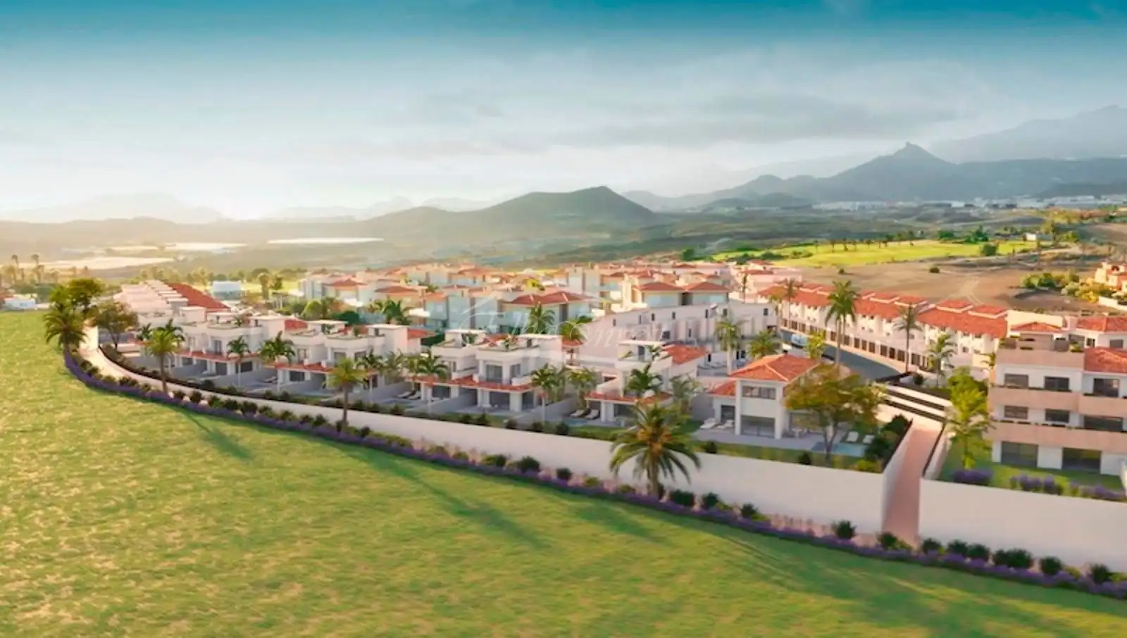 Vista exterior de Dúplex en venda en San Miguel de Abona amb Aire condicionat, Jardí privat i Terrassa