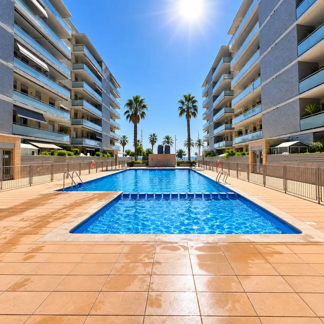 Piscina de Àtic en venda en Badalona amb Aire condicionat, Calefacció i Terrassa