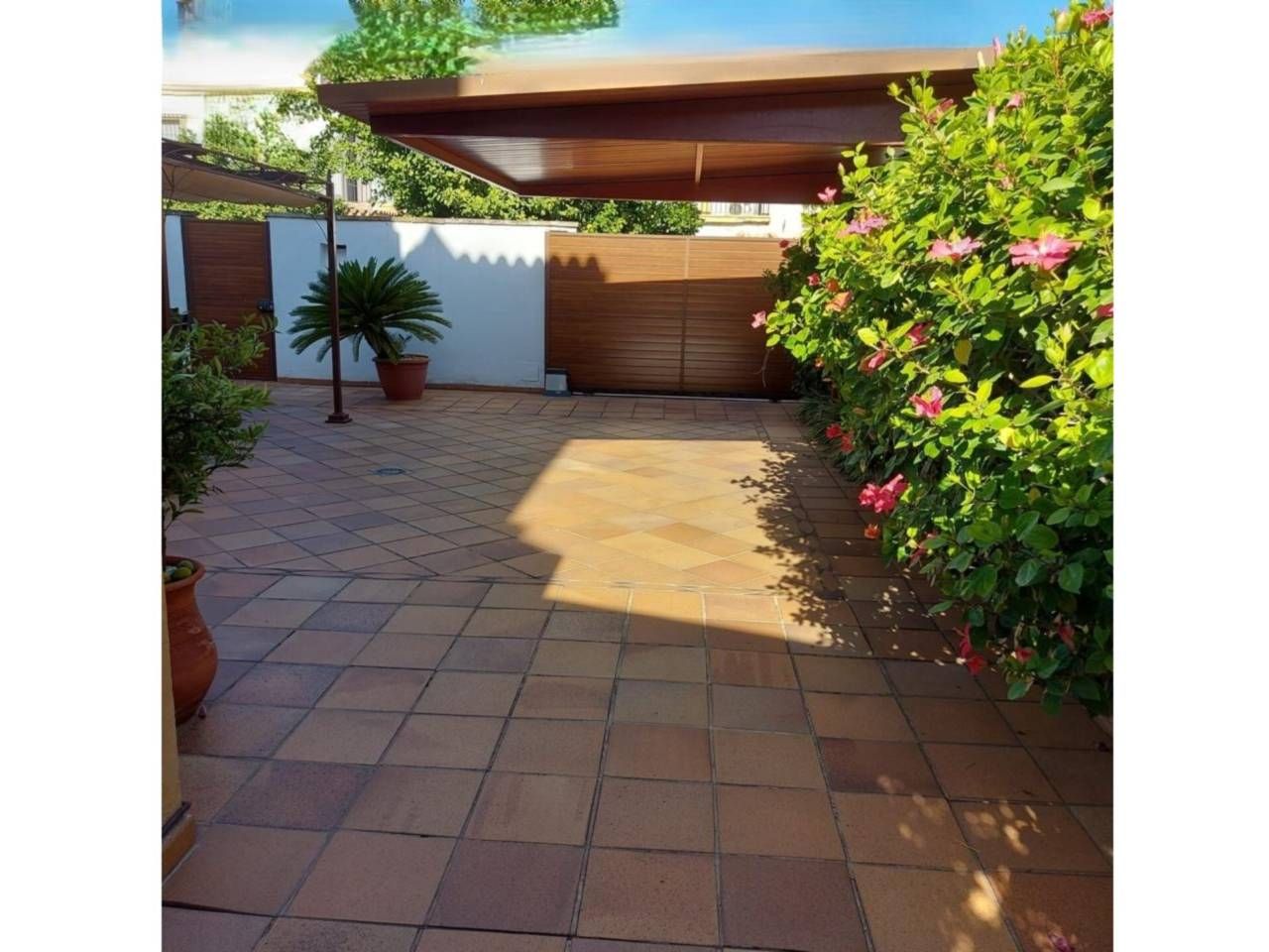 Terraza de Casa adosada en venta en Jerez de la Frontera con Aire acondicionado