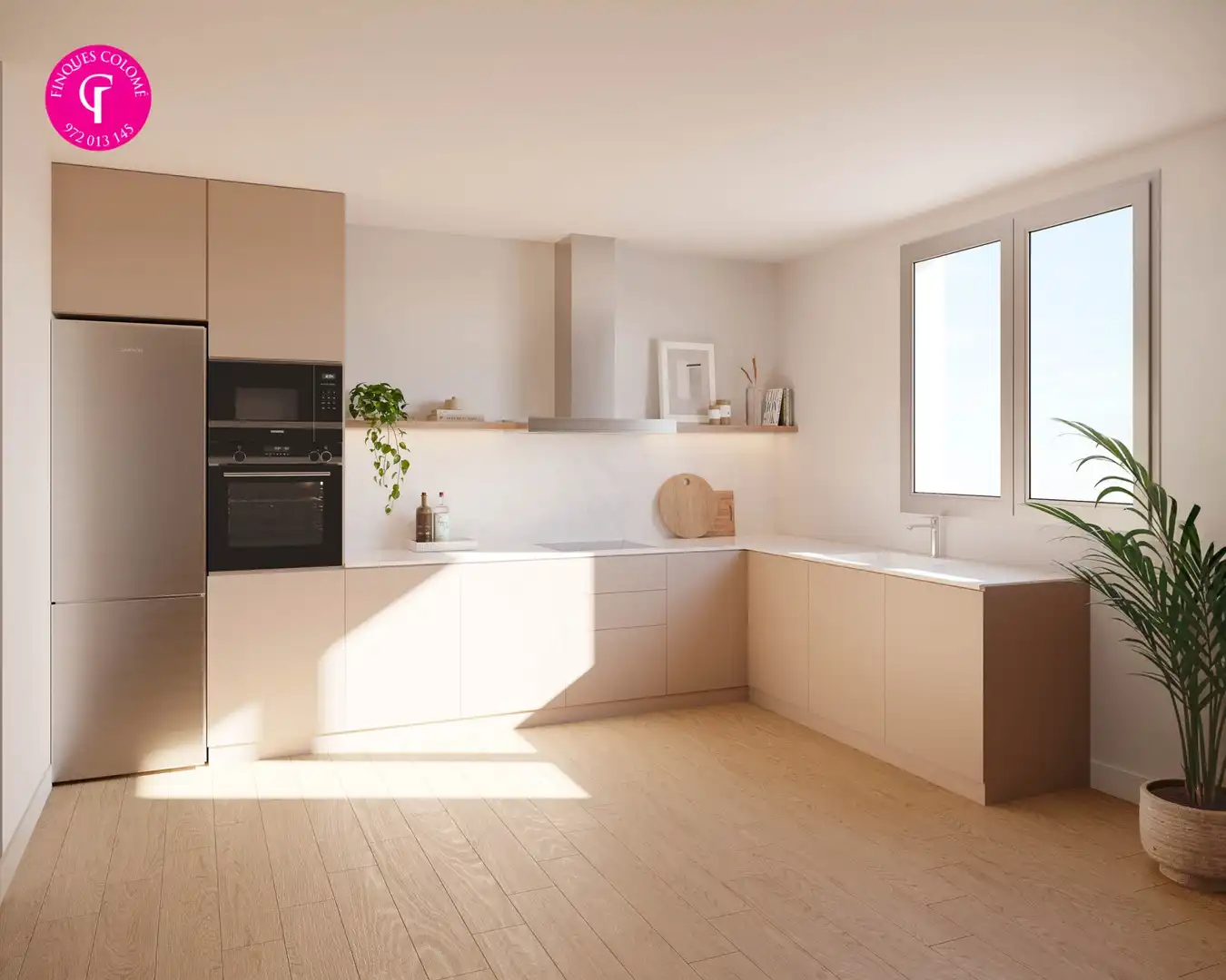 Cocina de Piso en venta en Vilablareix con Aire acondicionado, Terraza y Trastero