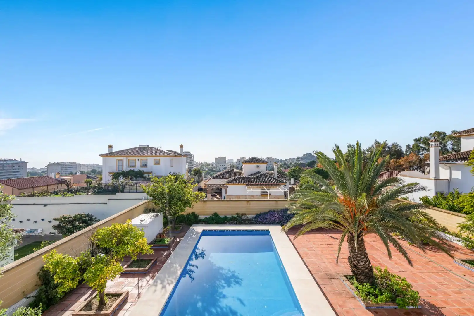 Piscina de Casa o xalet en venda en Benalmádena amb Aire condicionat, Terrassa i Traster